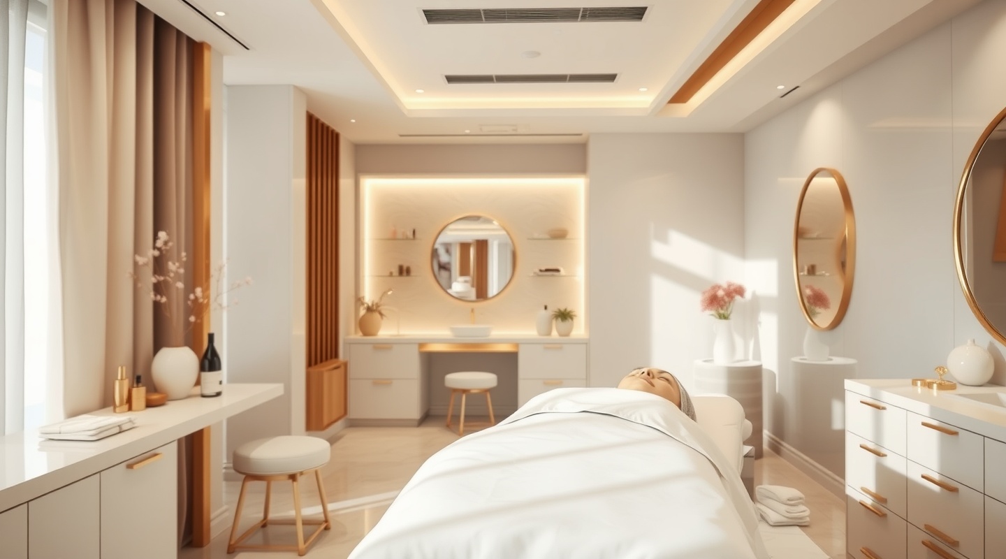 Dra. Fabiana Meneghelli em sua clínica de estética em Itajaí-SC e Região